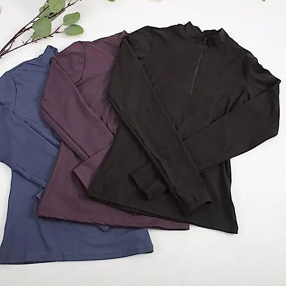 Black long sleeve zip up - Picture 10 of 10